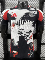 2025-26 RMA Black Red Special Edition Player Version Training Shirts