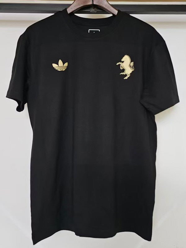 2025-26 JUV Black High Quality Casual T-Shirt