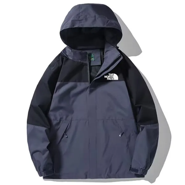 2025 New TNF Grey Black Windbreaker