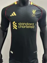 2025-26 LIV Black Special Edition Player Version Training Shirts *金边