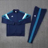 2025 AD Royal blue Jacket Tracksuit #2314