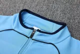 2025-26 RMA Lake blue Jacket Tracksuit #F05