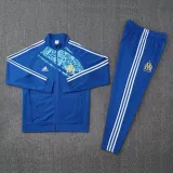 2025-26 Marseille Fancy blue Jacket Tracksuit #F20