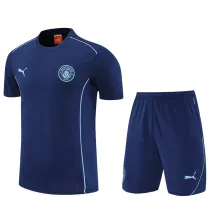 2025-26 Man City Royal blue Training Short Suit