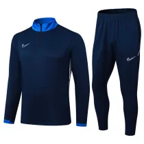 2025 NK Royal blue Half Pull Tracksuit #08 (半拉链)