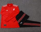 2025-26 LIV Red Half Pull Tracksuit #B2509(半拉链)