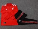 2025-26 LIV Red Half Pull Tracksuit #B2509(半拉链)