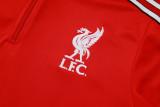2025-26 LIV Red Half Pull Tracksuit #B2509(半拉链)