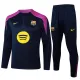 2025-26 BAR Royal blue Half Pull Tracksuit #B2502(半拉链)