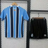 2025-26 Gremio Home Kids Soccer Jersey
