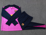 2025-26 BAR Purple Half Pull Tracksuit #B2504(半拉链)