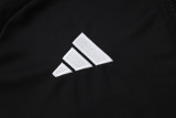 2025-26 RMA Black Jacket Tracksuit #A2502