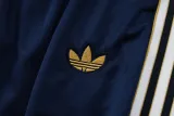 2025-26 JUV Royal blue Half Pull Tracksuit #B2503(半拉链)