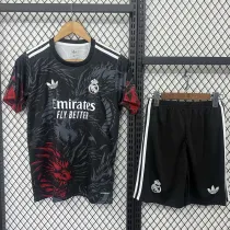 2025-26 RMA Black Red Special Edition Kids Training