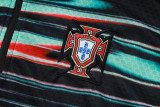 2025-26 Portugal Black green Half Pull Tracksuit #B2507(半拉链)