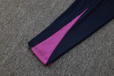 2025-26 BAR Royal blue Half Pull Tracksuit #B2502(半拉链)
