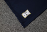 2025-26 JUV Royal blue Half Pull Tracksuit #B2503(半拉链)