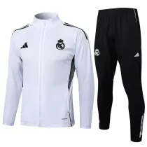 2025-26 RMA White Jacket Tracksuit #A2503