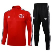 2025-26 Flamengo Red Half Pull Tracksuit #B2510(半拉链)