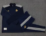 2025-26 JUV Royal blue Half Pull Tracksuit #B2503(半拉链)