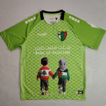 2025-26 Deportivo Palestino Fluorescent Green Special Edition Fans Soccer Jersey