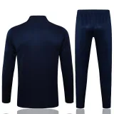 2025-26 JUV Royal blue Half Pull Tracksuit #B2503(半拉链)