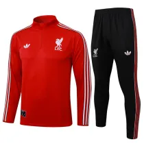 2025-26 LIV Red Half Pull Tracksuit #B2509(半拉链)