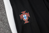 2025-26 Portugal Black green Half Pull Tracksuit #B2507(半拉链)