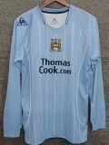 2007-2008 Man City Home Long Sleeve Retro Soccer Jersey (长袖)