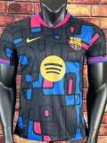 2025-26 BAR Grey Black Player Version Training Shirts