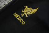 2025-26 Mexico Black Jacket Tracksuit
