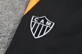 2025-26 Atletico Mineiro Black Kids Half Pull Tracksuit (童装)(半拉链)