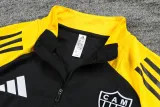 2025-26 Atletico Mineiro Black Kids Half Pull Tracksuit (童装)(半拉链)
