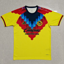 2025-26 Club America Yellow Commemorative Edition Fans Soccer Jersey