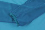 2025-26 Flamengo Blue Half Pull Tracksuit (半拉链)