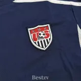 2002 USA Away Retro Soccer Jersey