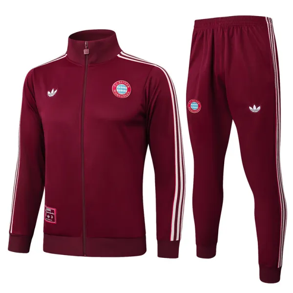 2025-26 Bayern Jujube red Jacket Tracksuit #A2506