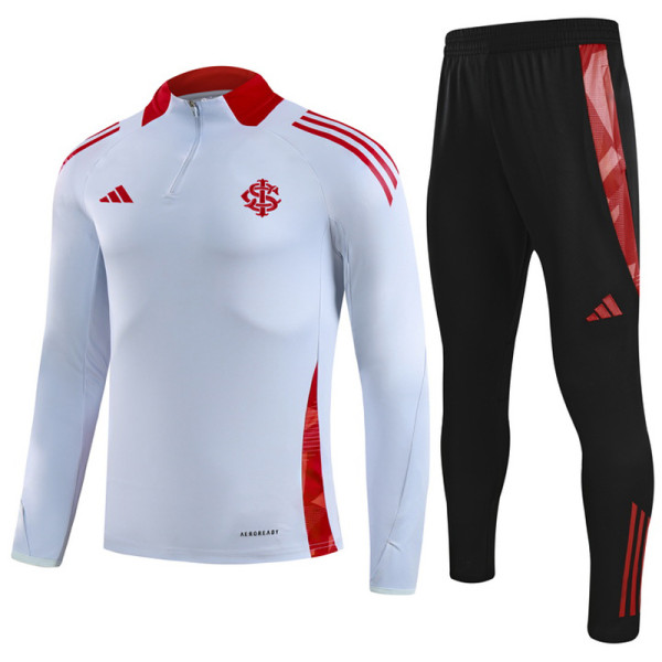 2025-26 Internacional Grey Half Pull Tracksuit (半拉链)