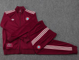 2025-26 Bayern Jujube red Jacket Tracksuit #A2506