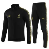 2025-26 Mexico Black Jacket Tracksuit