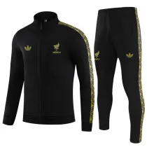 2025-26 Mexico Black Jacket Tracksuit