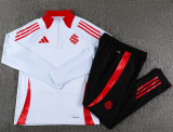 2025-26 Internacional Grey Kids Half Pull Tracksuit (童装)(半拉链)