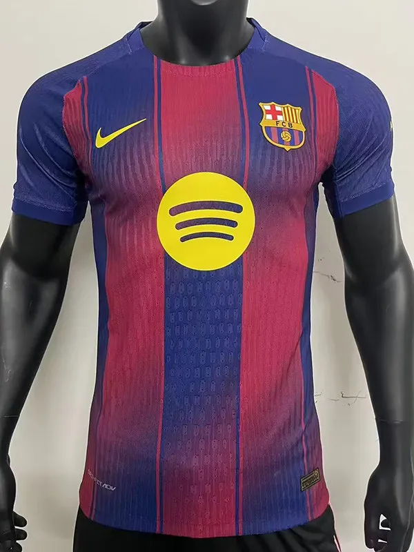 2025-26 BAR Home Player Version Soccer Jersey