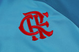 2025-26 Flamengo Blue Kids Half Pull Tracksuit (童装)(半拉链)