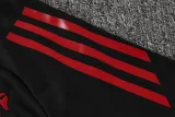 2025-26 Internacional Black Half Pull Tracksuit (半拉链)