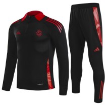 2025-26 Internacional Black Half Pull Tracksuit (半拉链)