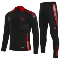 2025-26 Internacional Black Half Pull Tracksuit (半拉链)