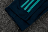 2025-26 Flamengo Blue Half Pull Tracksuit (半拉链)