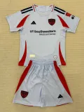 2025-26 Dallas Away Kids Soccer Jersey (带章)