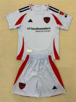 2025-26 Dallas Away Kids Soccer Jersey (带章)